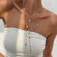 Multi Stone Layer Necklace