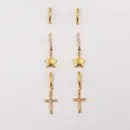 Star & Crosses Earrings