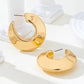 Shiny Gold Hoops