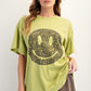 Happy Face Washed Tee