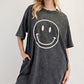 Smiley Face T-shirt Dress