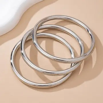 Gray Bangle Set