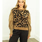 Leopard Long Sleeve Sweater Top