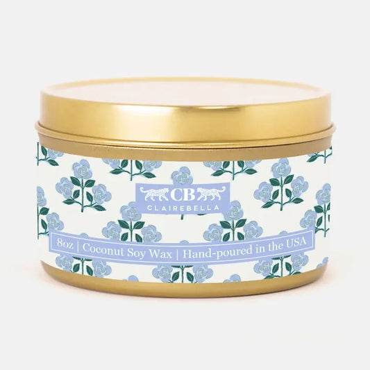 Betsy Blue Candle