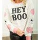 "Hey Boo" Long Sleeve Top