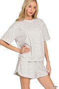Short Sleeve Shorts Set