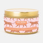 Leopard Candle