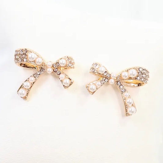 Bow Stud Earrings