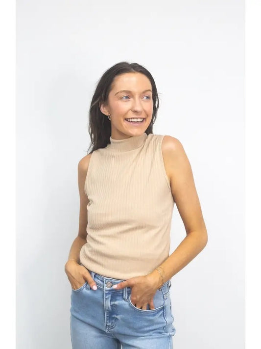 Ribbed Turtleneck