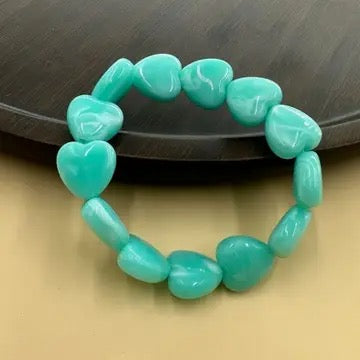Color Block Heart Bracelet