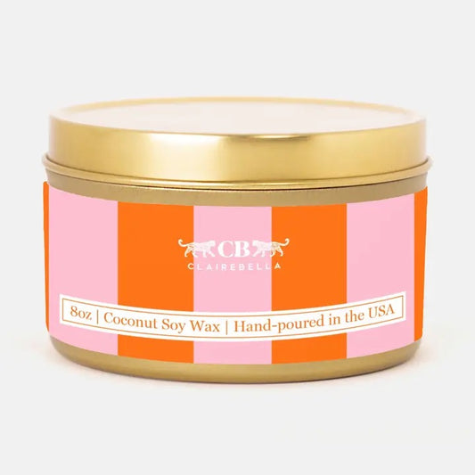 Pink & Orange Candle
