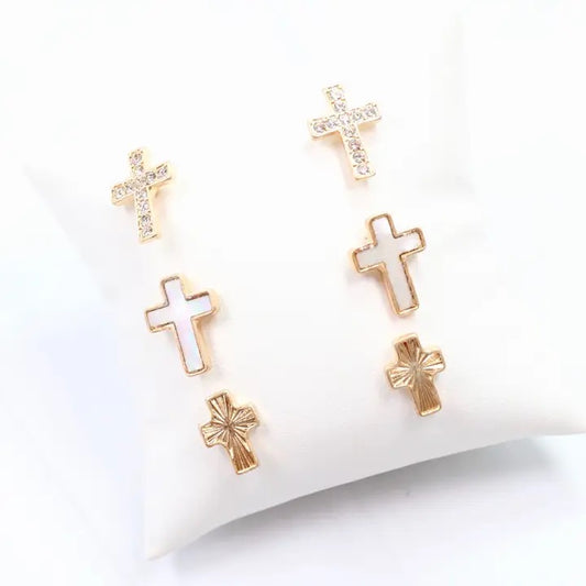 Cross Stud Set
