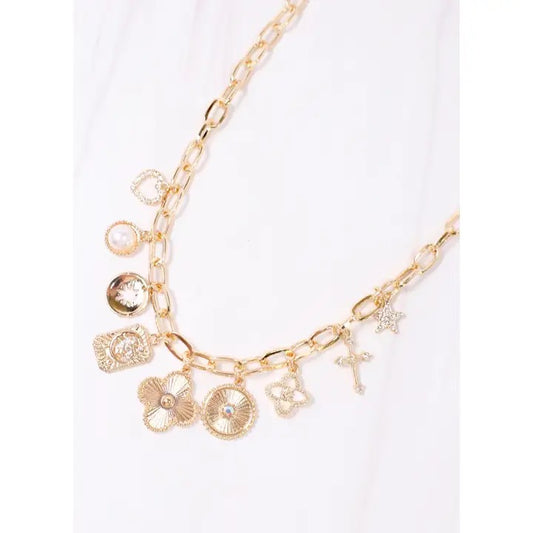 Clover Charm Necklace
