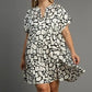 Cream Two Toned Dress