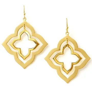 Gold Layered Earrings