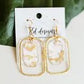 Gold Flecks Earrings
