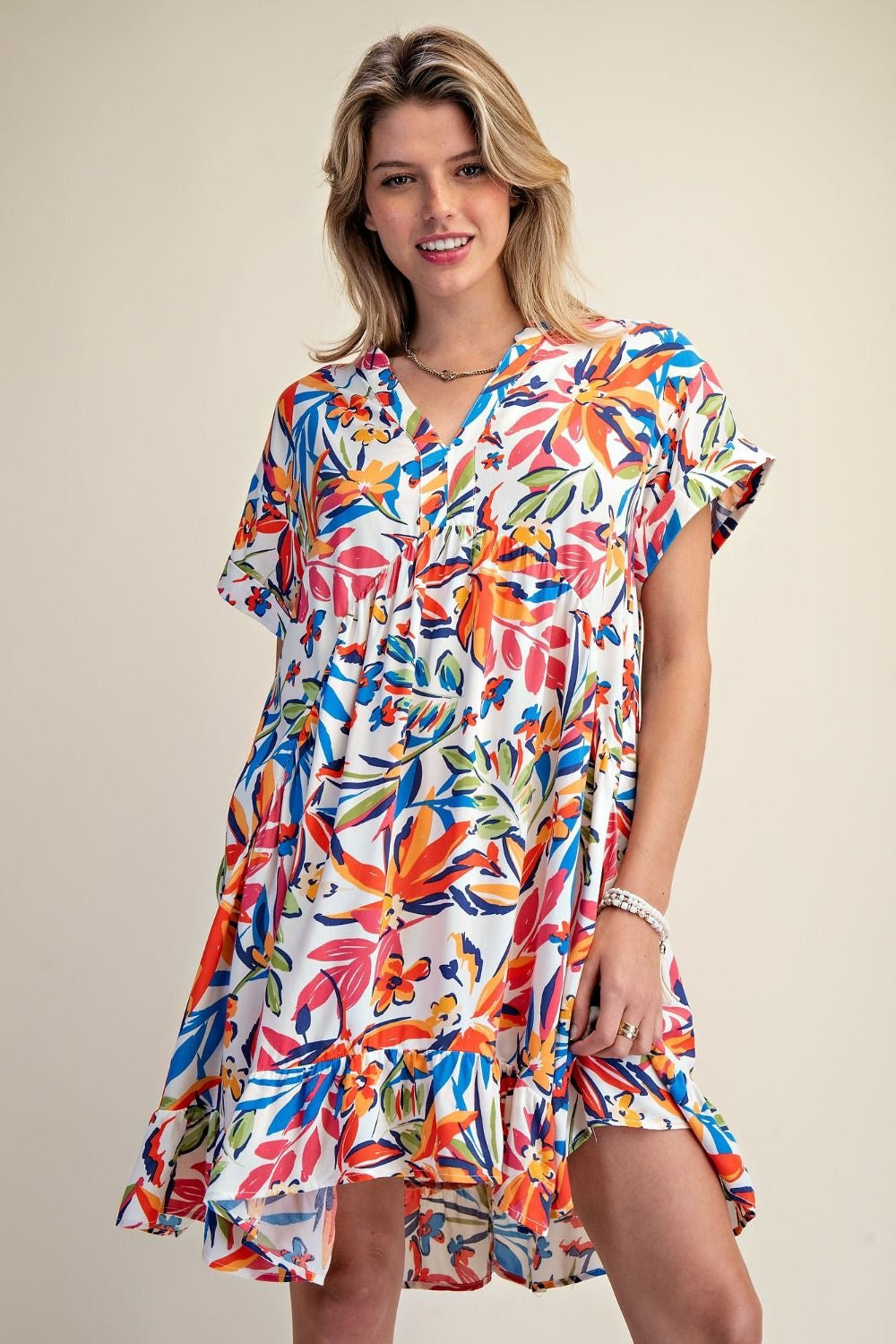 Printed Rayon Woven Dress