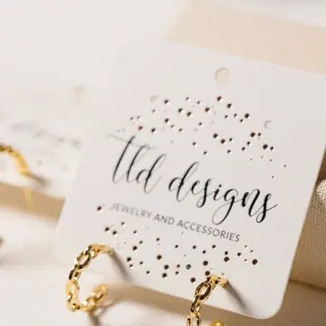 Gold Round Hoops