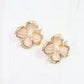 Gold Flower Earrings