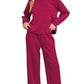 Long Sleeve Two Piece Pants Set