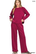 Long Sleeve Two Piece Pants Set