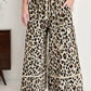 Leopard Wide Leg Pants