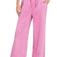 Long Acid Wash Pants
