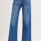 Wide Leg Front Pocket Jeans