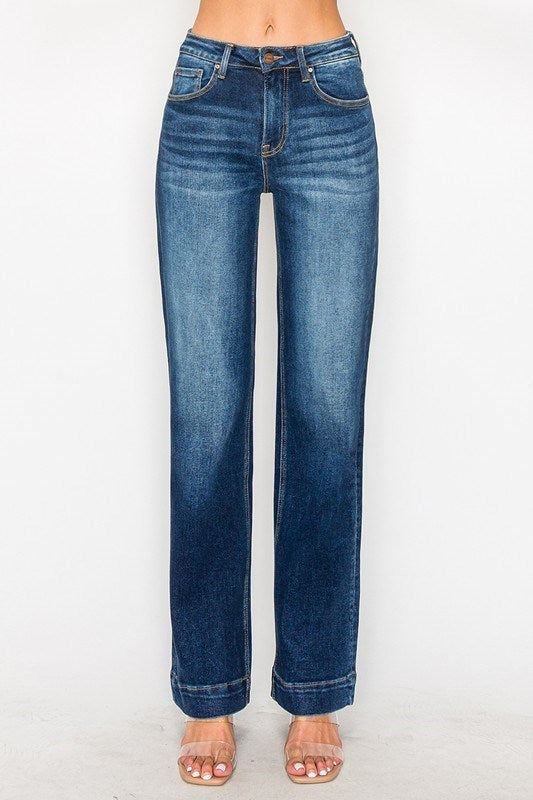 Dark Wash High Waist Jeans