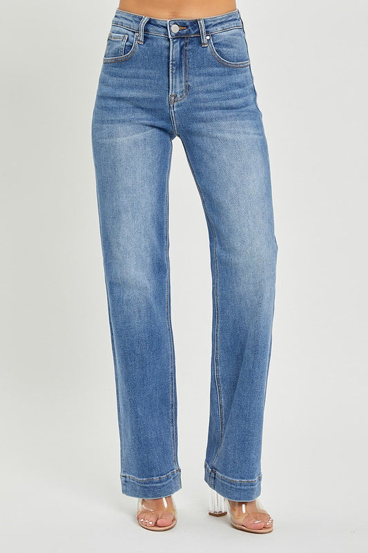 Medium Wash High Waist Jeans