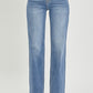 Light Wash High Rise Straight Jeans