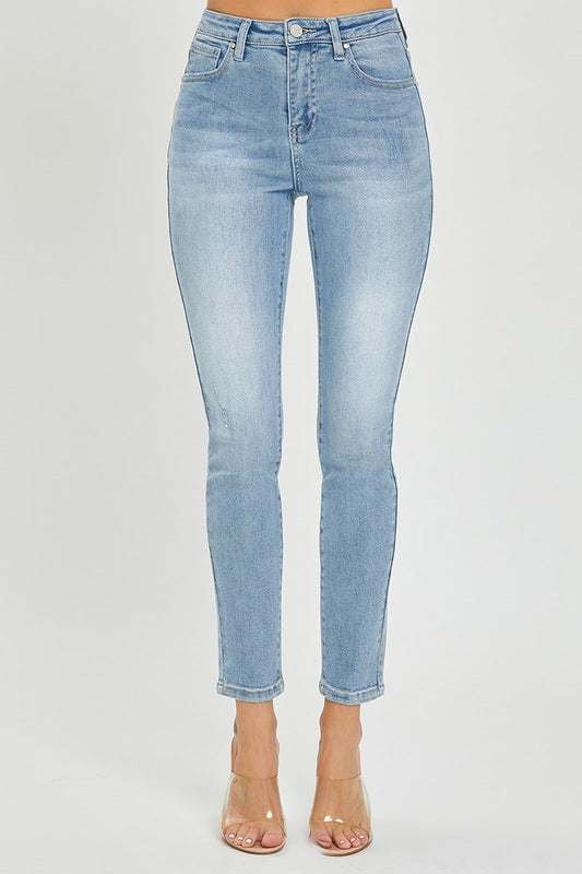 Light Wash Skinny Jeans