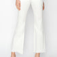 White Tummy Control Cropped Jeans