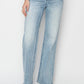 Light Wash Straight Jeans