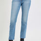 Raw Hem Ankle Length Jeans