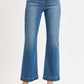 High Rise Medium Wash Cropped Jeans