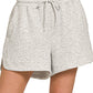 Scuba Elastic Waist Shorts