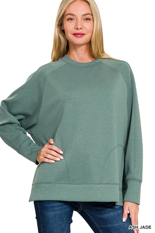 Regular Scuba Round Neck Pullover