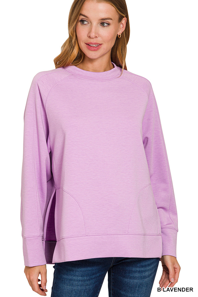 Regular Scuba Round Neck Pullover