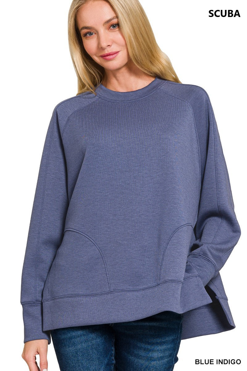 Regular Scuba Round Neck Pullover
