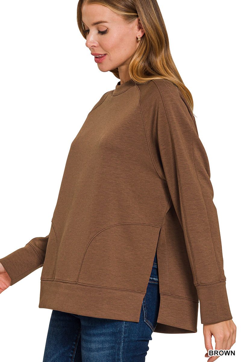 Regular Scuba Round Neck Pullover