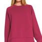 Regular Scuba Round Neck Pullover