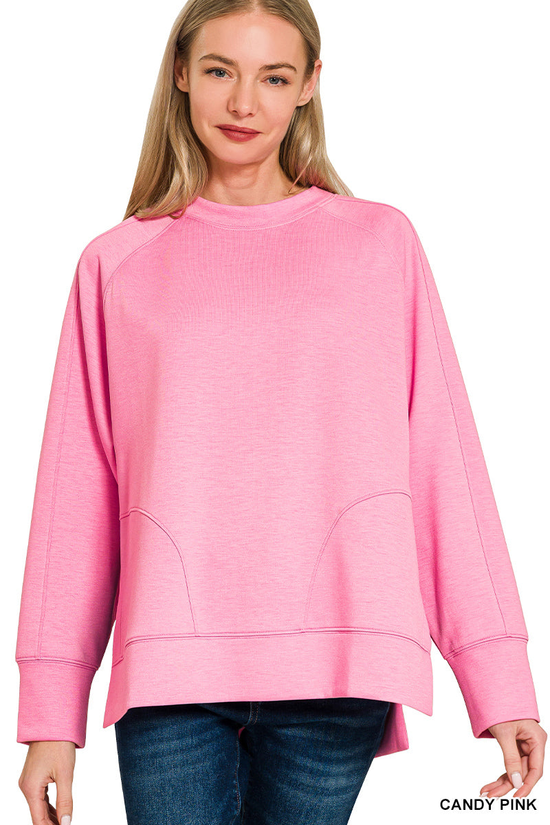Regular Scuba Round Neck Pullover