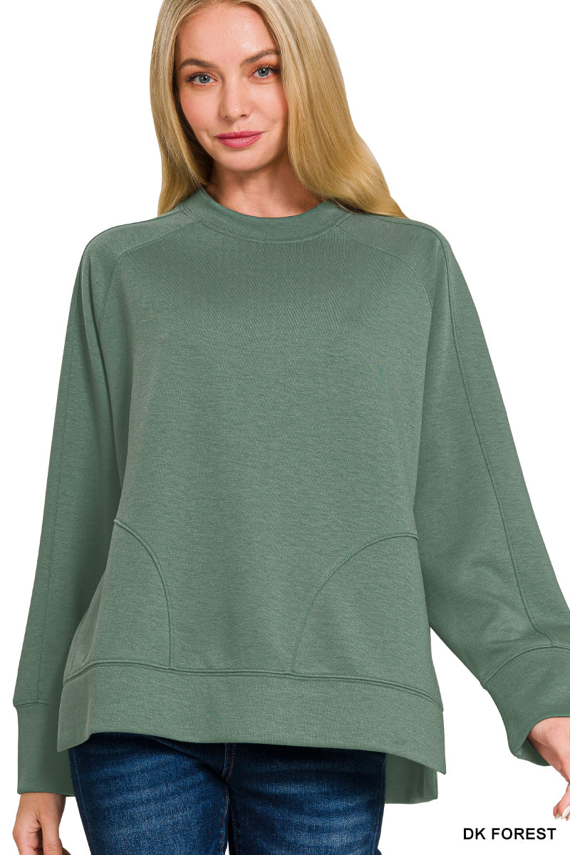 Regular Scuba Round Neck Pullover