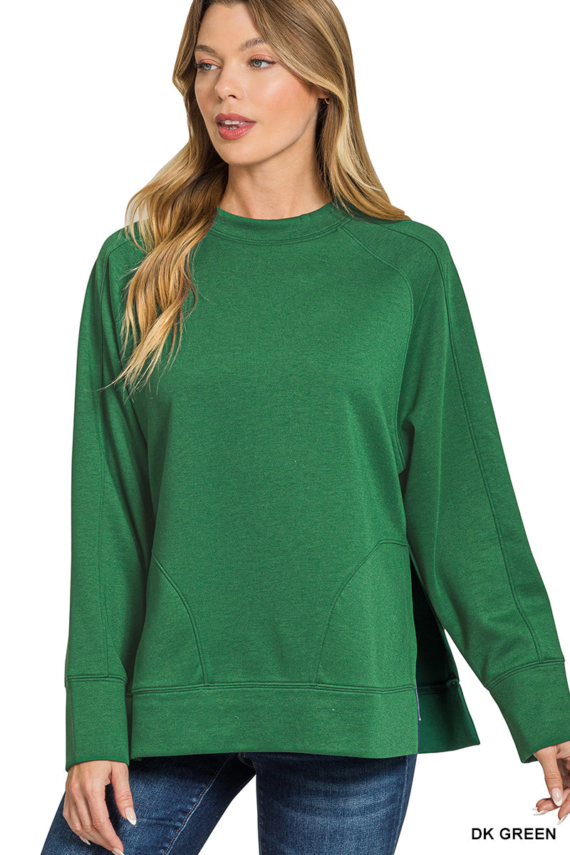 Regular Scuba Round Neck Pullover