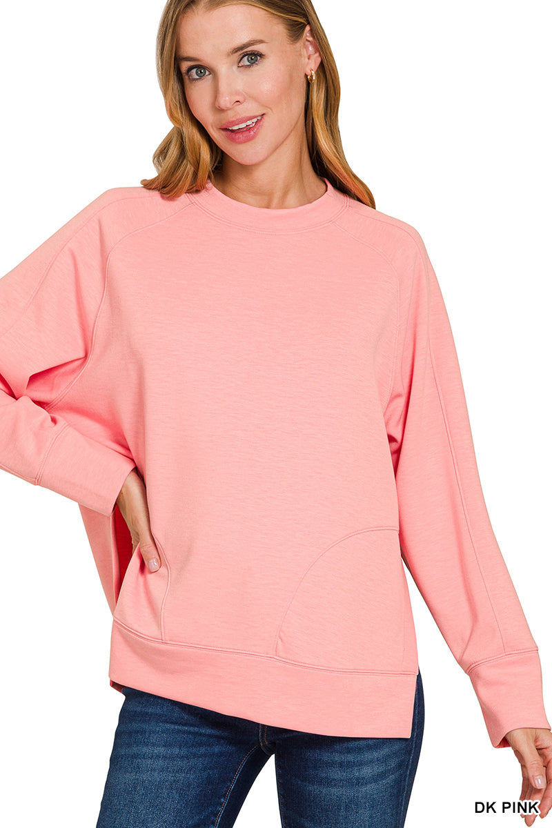 Regular Scuba Round Neck Pullover