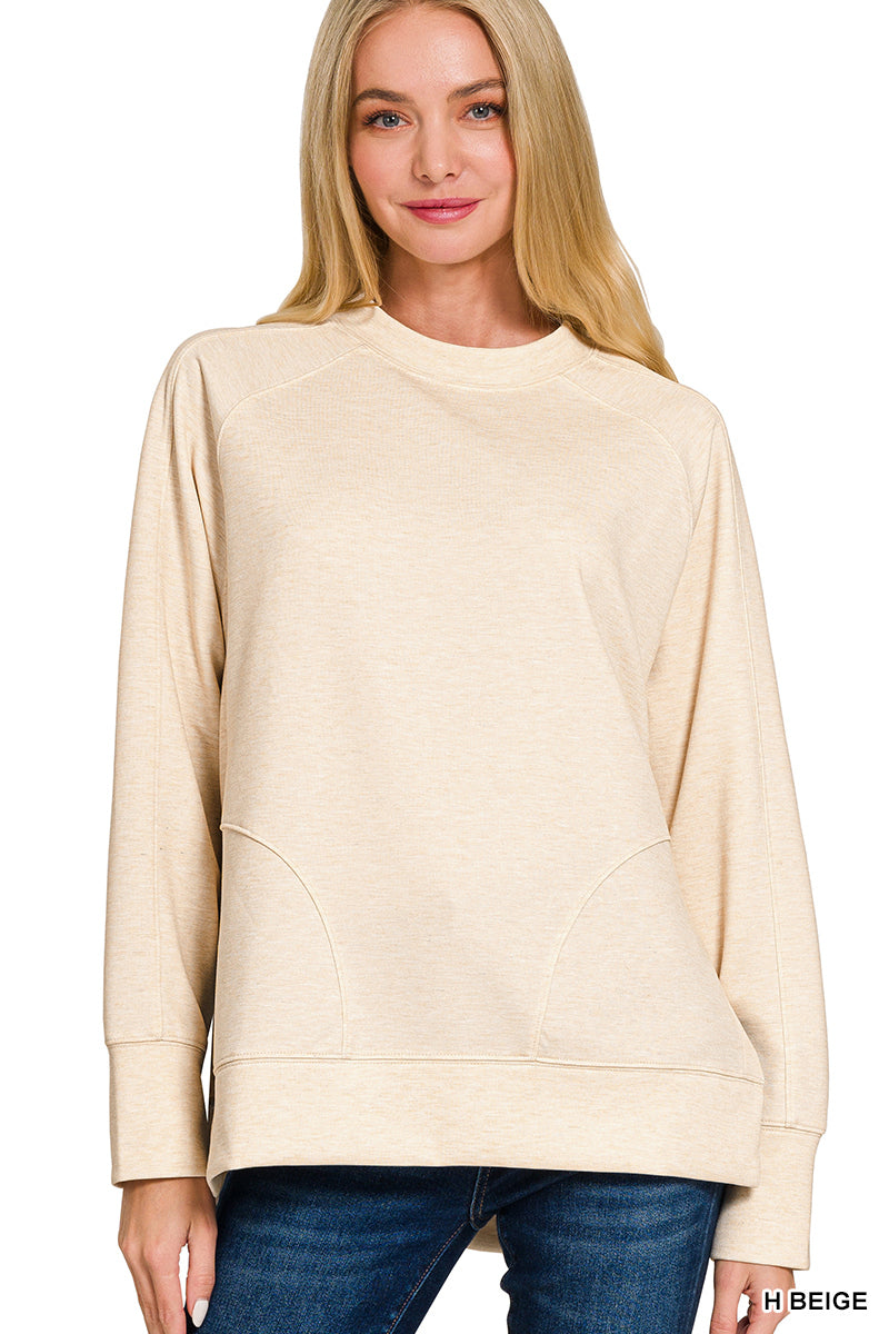 Regular Scuba Round Neck Pullover