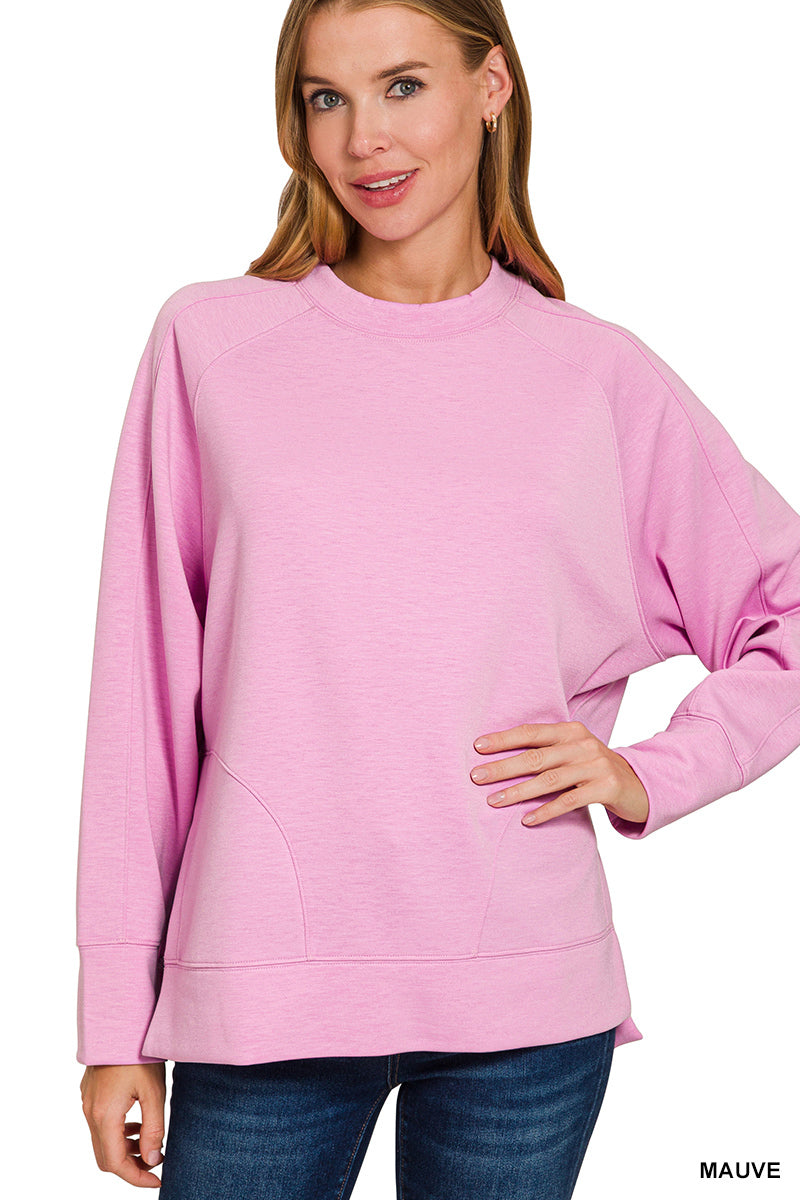 Regular Scuba Round Neck Pullover