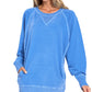 Regular French Terry Pullover With Pockets