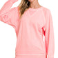 Regular French Terry Pullover With Pockets